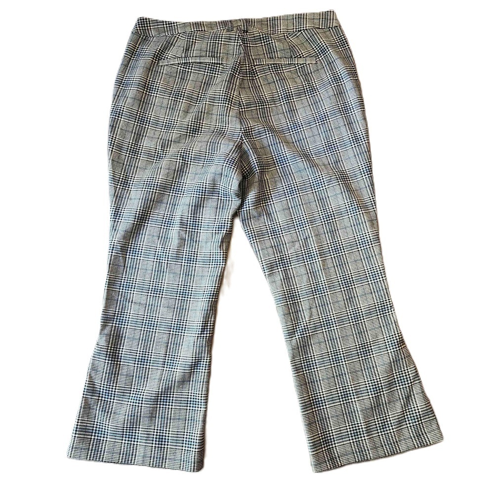Definitions By D Jeans Plaid Straight Leg Pants Size 14 - Picture 4 of 5